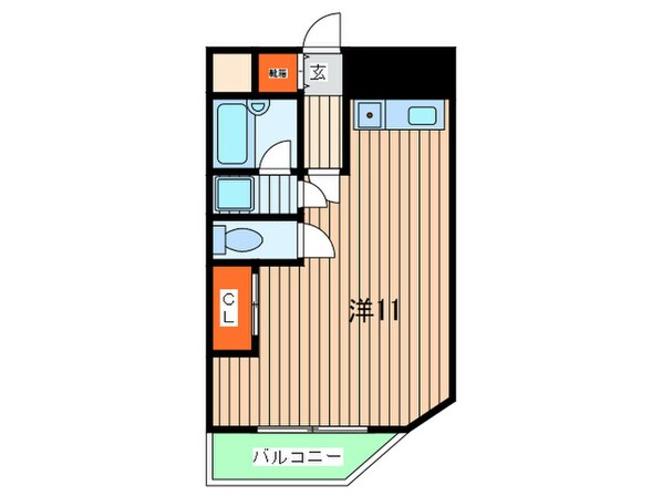 難波リーガルハウスの物件間取画像